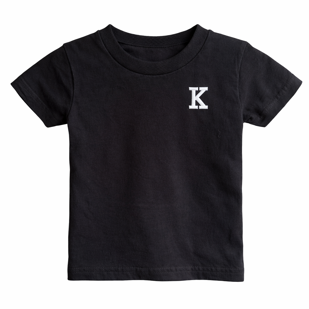 Initial T-Shirt - Black
