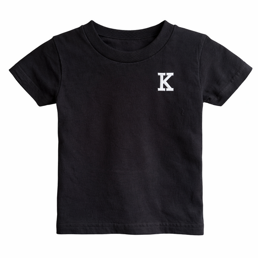 Initial T-Shirt - Black