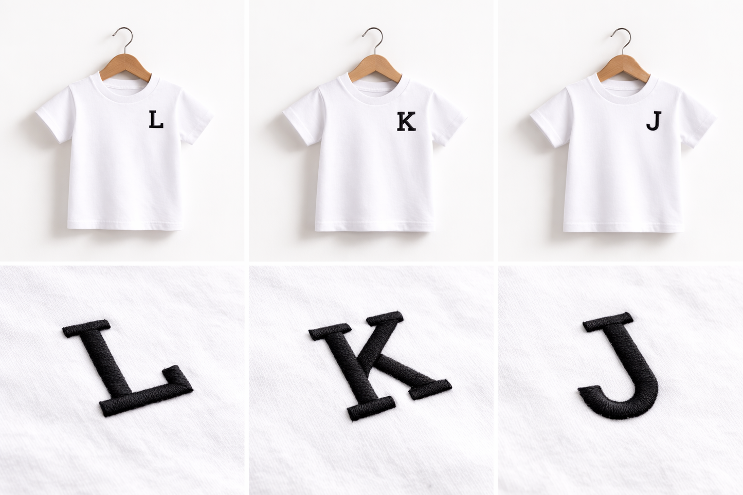 Initial T-Shirt - White